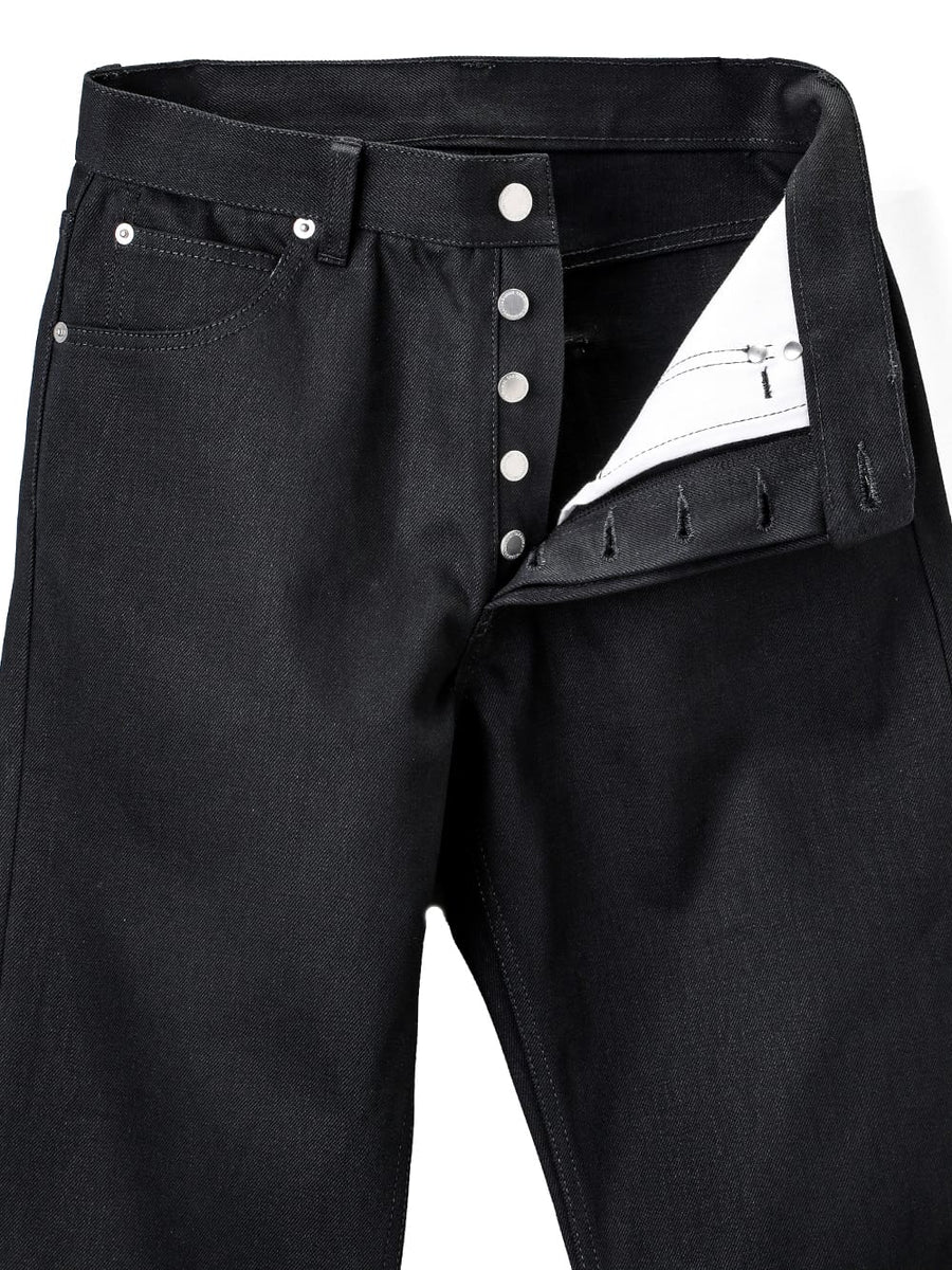 swd.0003AW25-black レギュラーフィットジーン The Black-and