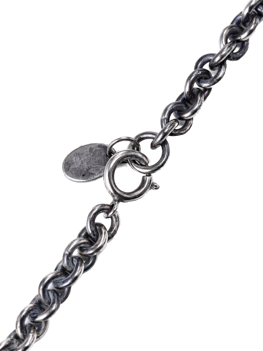 sa.0012AW25-beige フリンジチョーカーネックレス(スエードレザー) The