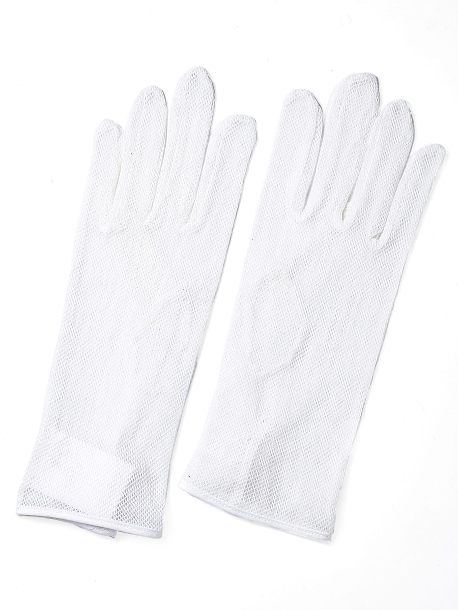 sa.0033AW25-white オペラグローブ The Black-and-White Realism 2025