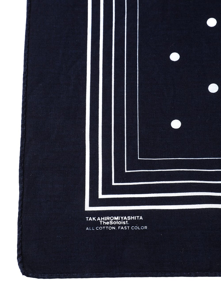sa.0038AW25-navy バンダナ The Black-and-White Realism 2025