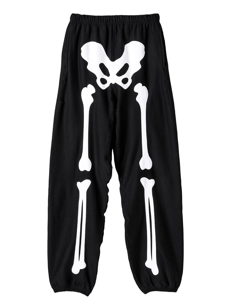 sbc.0003AW24-black x white bone ジョガーパンツ Days Of Our Youth