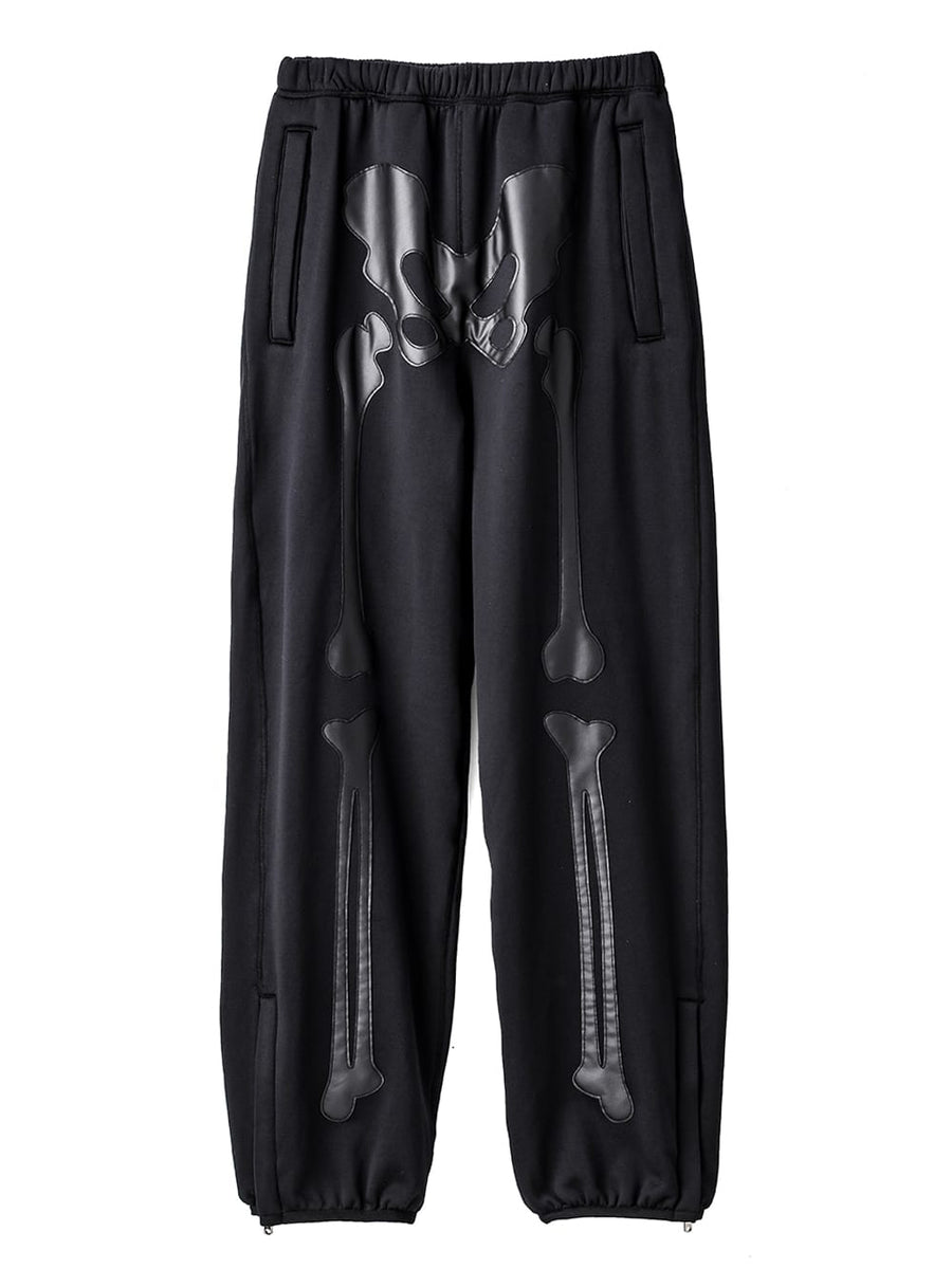 sbp.0006AW24-black x black bone track pants Days Of Our