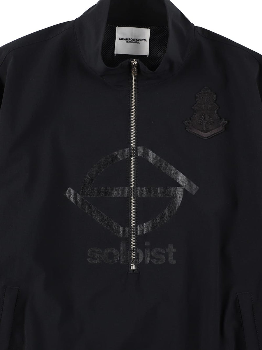 sc.0001bSS24-black x black バックガゼットスリーブトラックジャケット(ボーンタイプ02) Lonely Souls 2024  Spring / Summer collection. TAKAHIROMIYASHITATheSoloist.（タカヒロミヤシタザソロイスト.）