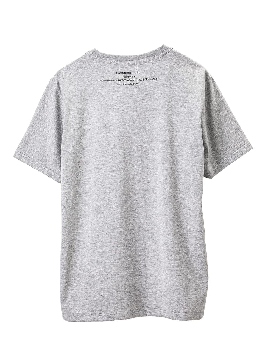 sc.0003SS25-gray s/s tee.(plainsong) Plainsong 2025 Spring