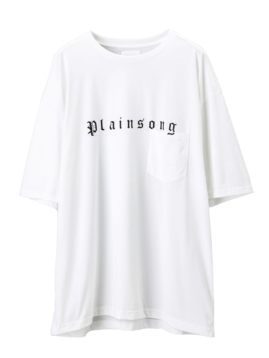 sc.0004SS25-white oversized s/s tee.(plainsong) Plainsong 2025