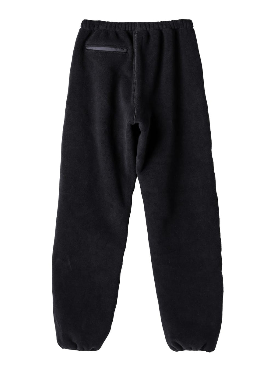 sc.0005AW25-black トラックパンツ The Black-and-White Realism 2025