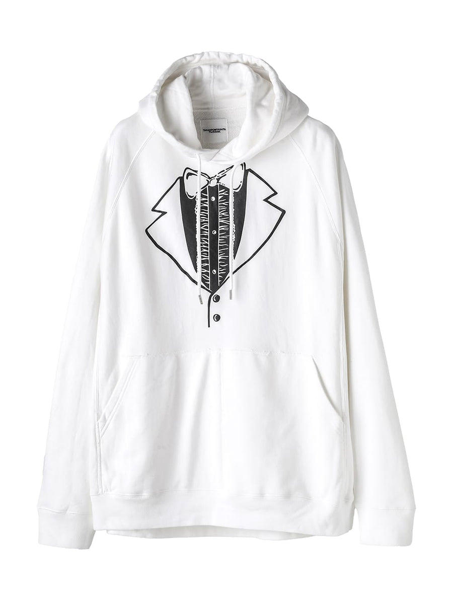 sc.0016AW25-white トロンプルイユタキシードオーバーサイズド