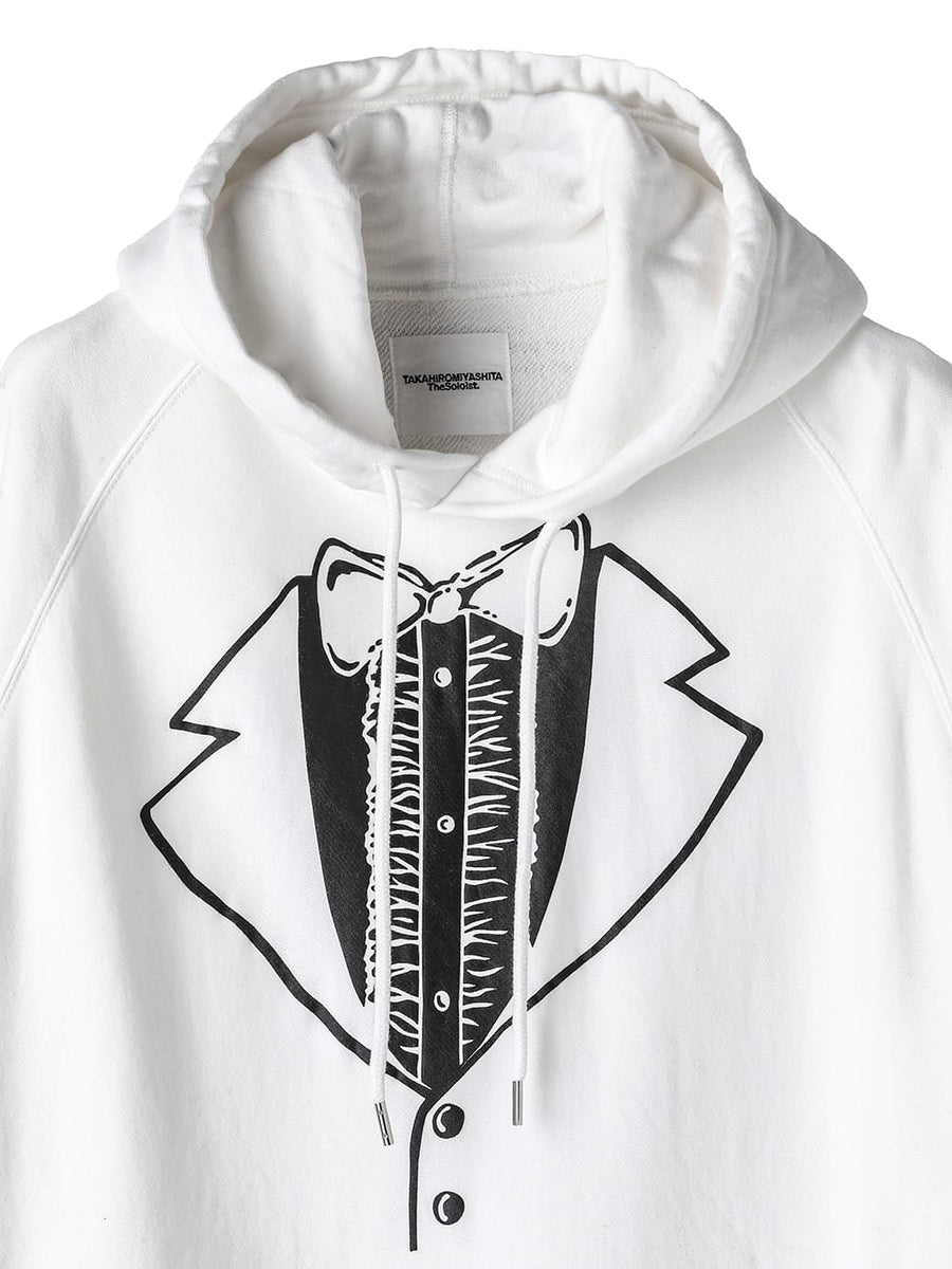 sc.0016AW25-white トロンプルイユタキシードオーバーサイズド