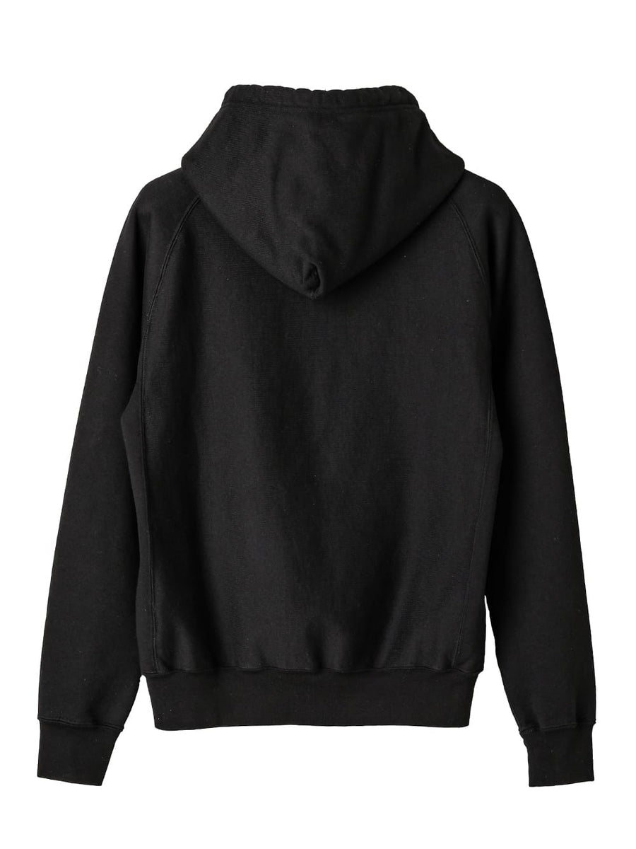 sc.0031AW25-black フーディー