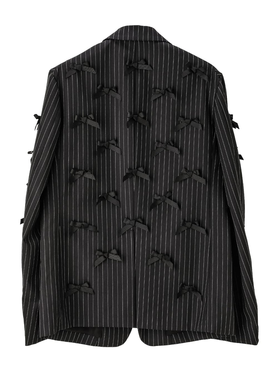 sj.0001dSS25-black x white chalk stripe 1b brit jacket sj.0001dSS25-black x white chalk stripe 1b brit jacket