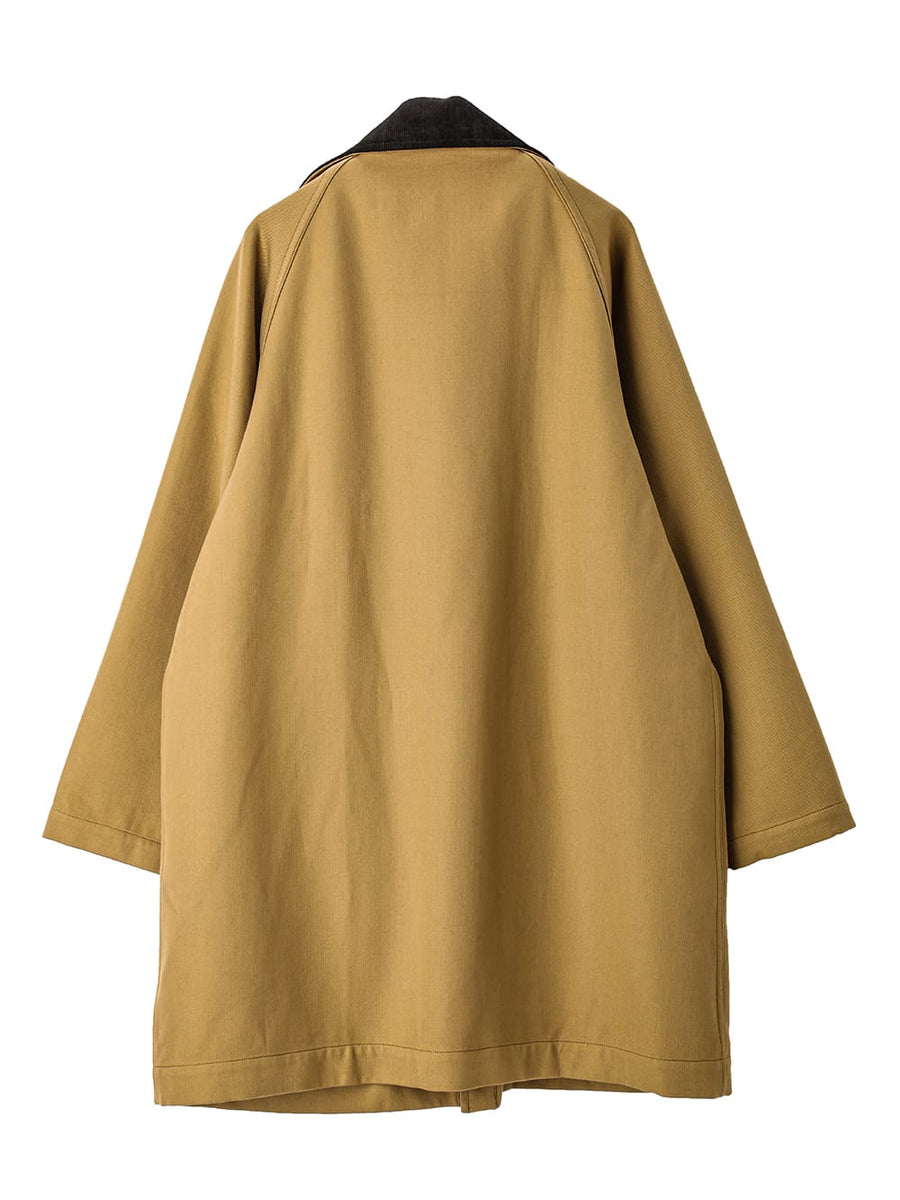 sj.0009SS25-beige fireman coat. Plainsong 2025 Spring