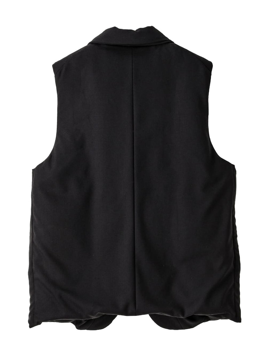 ルーソイソンブラ　新品タグ付き　完売品　ダウンベスト CYAN TOKYO】ストールライクファーコンビダウンベスト