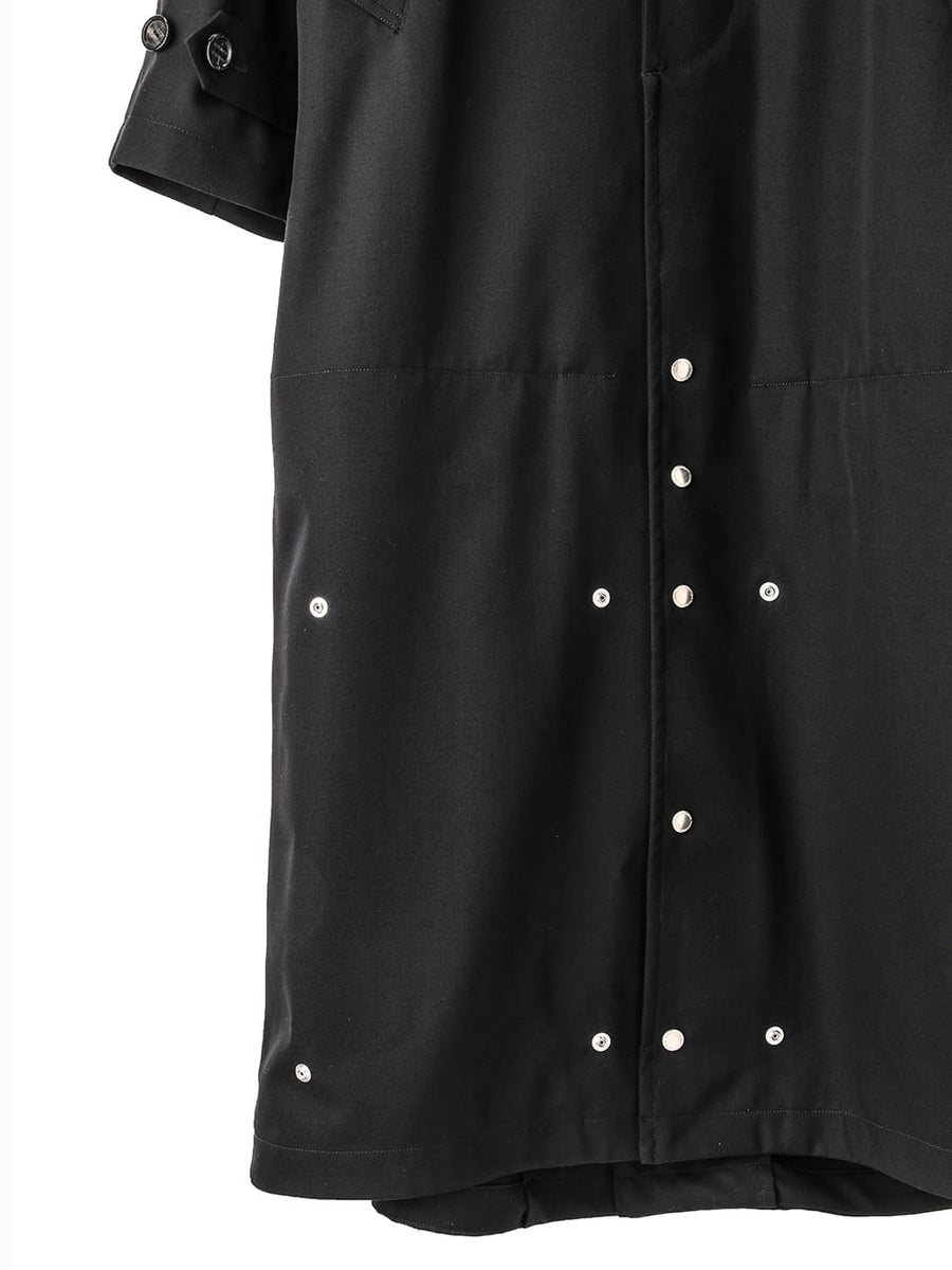 sj.0026AW25-black ホースライディングコート The Black-and-White