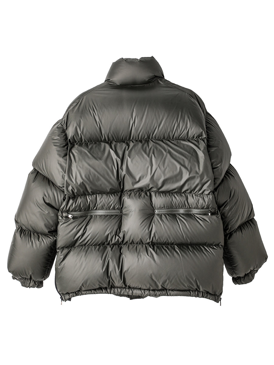 sj.0036AW25-olive ダウンジャケット The Black-and-White Realism