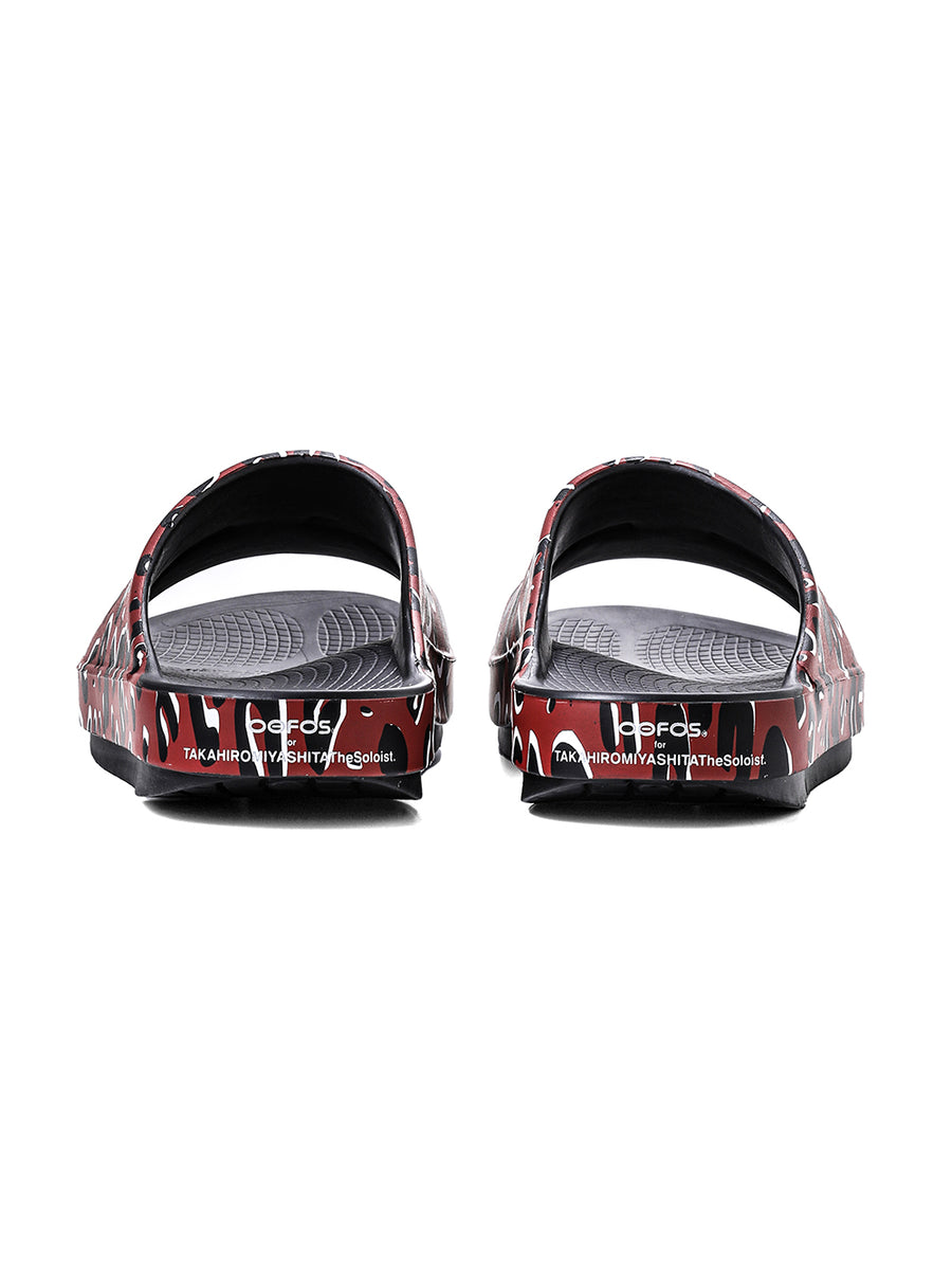 sof.0023 slider.(leopard) - OOFOS × TAKAHIROMIYASHITATheSoloist