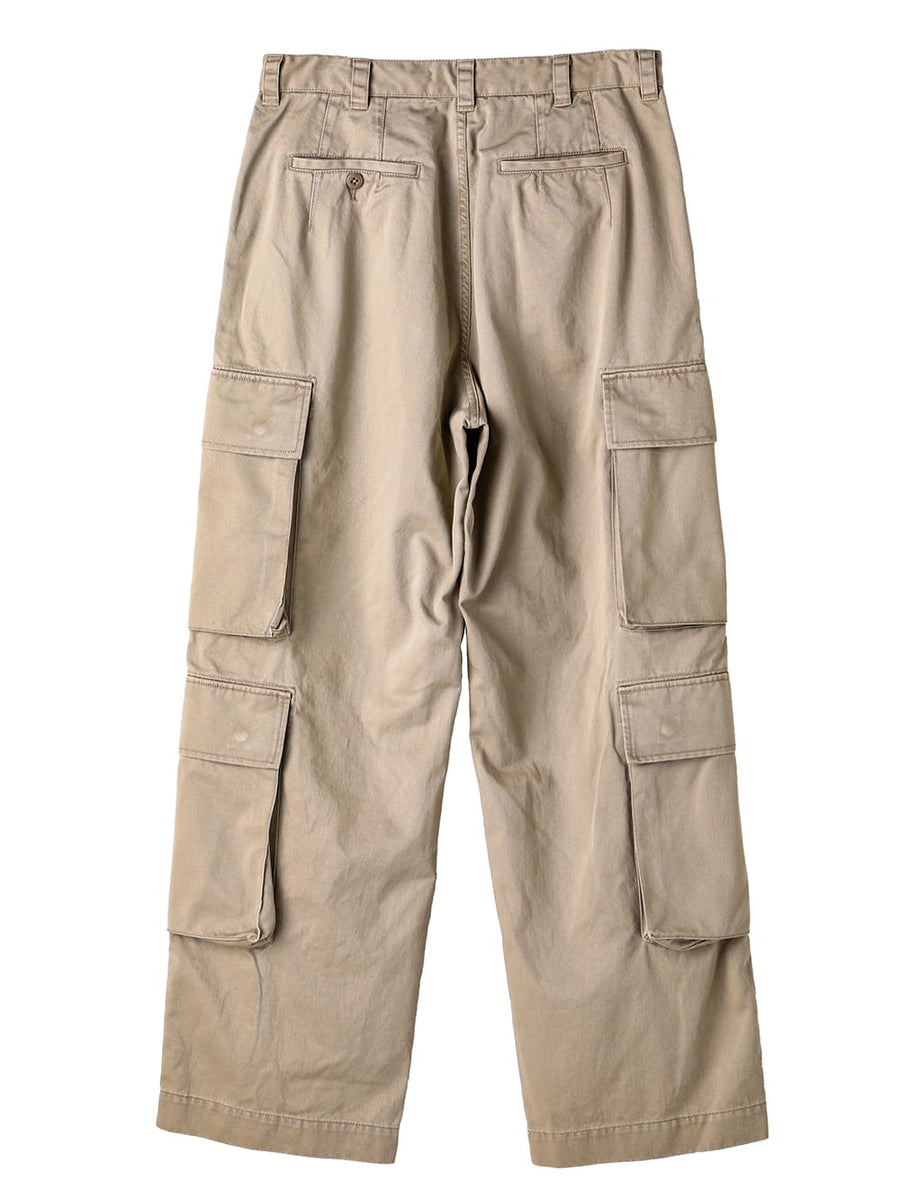 sp.0017AW25-beige チノパンツ The Black-and-White Realism 2025