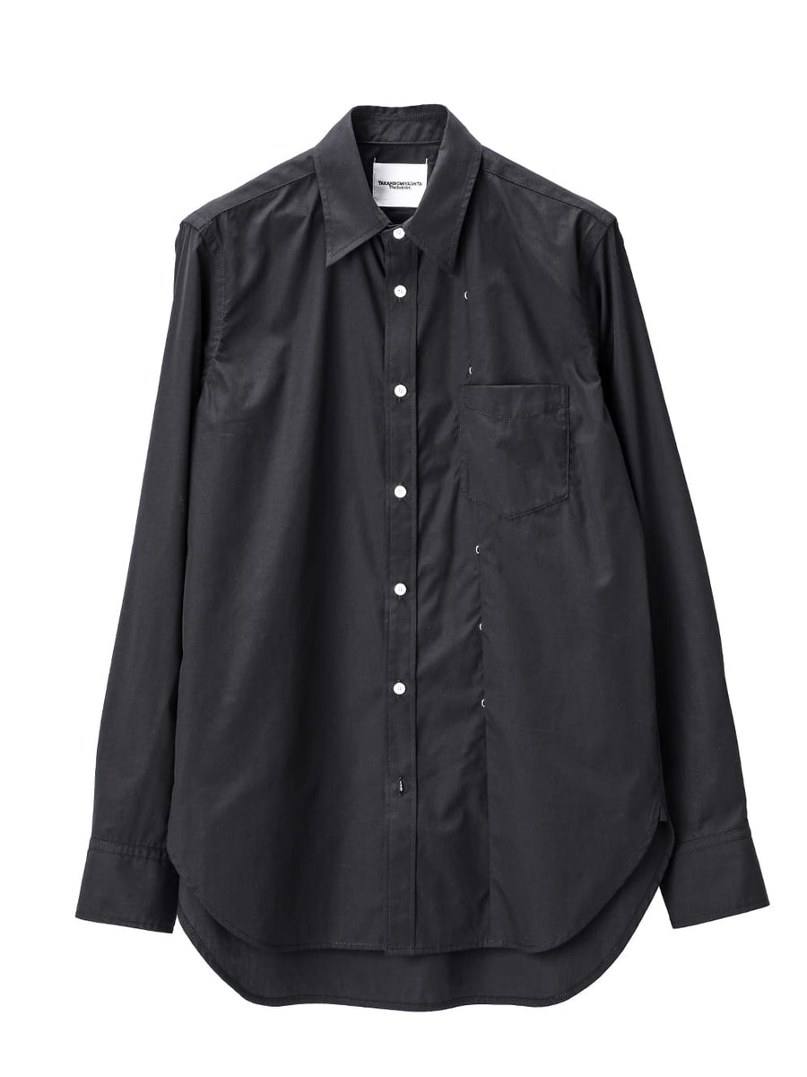ss.0001bAW23-black right - left shirt. THE TWO OF US 2023 Autumn 