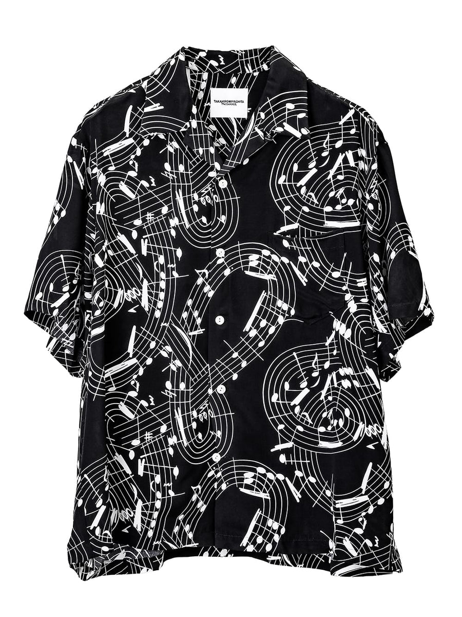 neons様 hawaiian shirt.(music note) 50 黒 Amazon.com: GADZILLE Mens Beer Shirt Glow Party Shirts