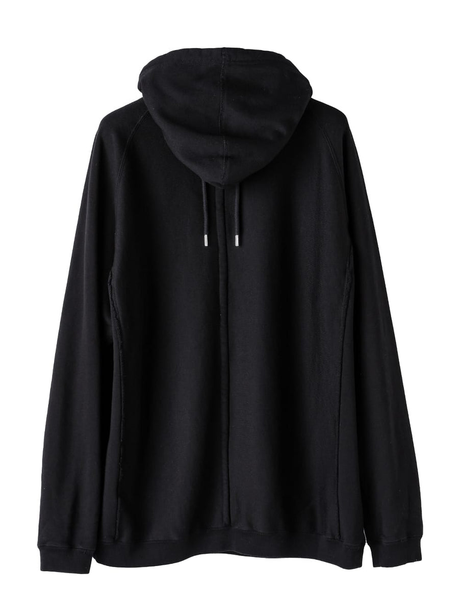 swc.0011AW25-black オーバーサイズドフーディー The Black-and