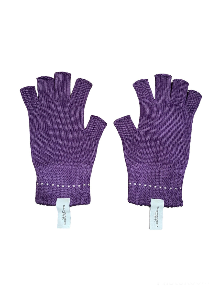 sa.0084AW23-purple fingerless gloves THE TWO OF US 2023 