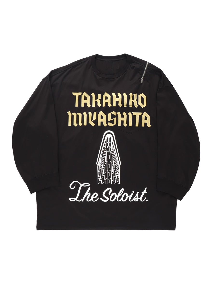 sc.0008AW22_blackxblack ダブルジップバルーンシェイプド