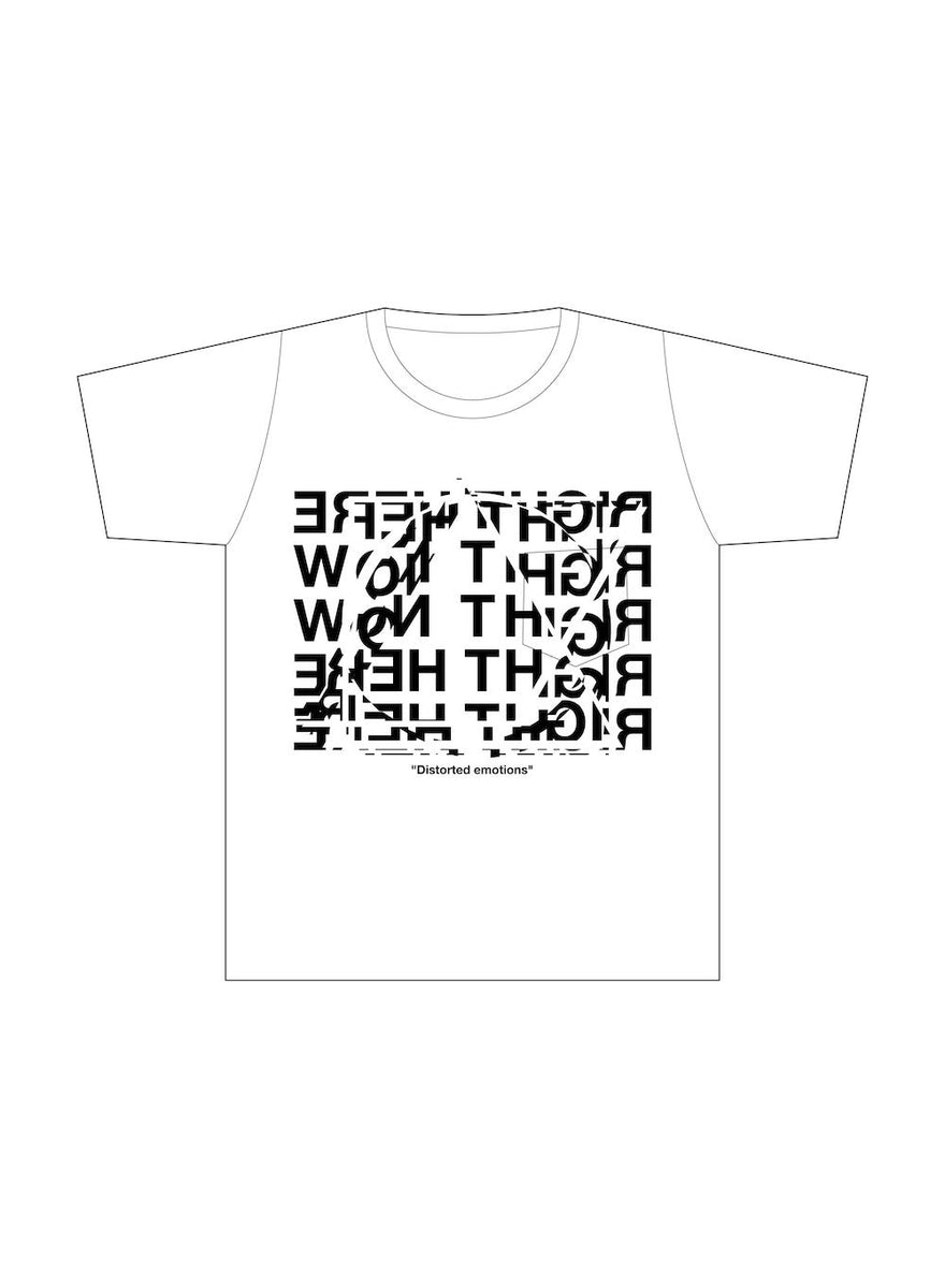 sc.0060AW22_white right here right now (ショートスリーブ