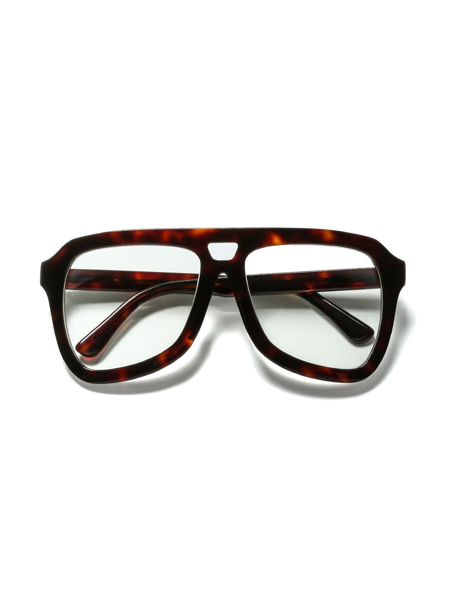 23SS ソロイスト Dahmer Ⅱ. 眼鏡 サングラス 茶 dahmer Ⅱ. / brown | TAKAHIROMIYASHITATheSoloist