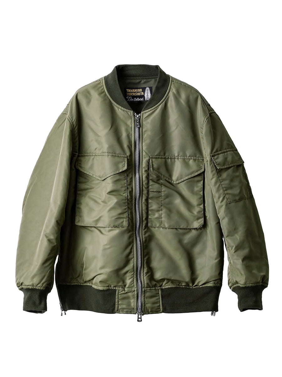 two-way bomber jacket. – TAKAHIROMIYASHITATheSoloist.（タカヒロ 