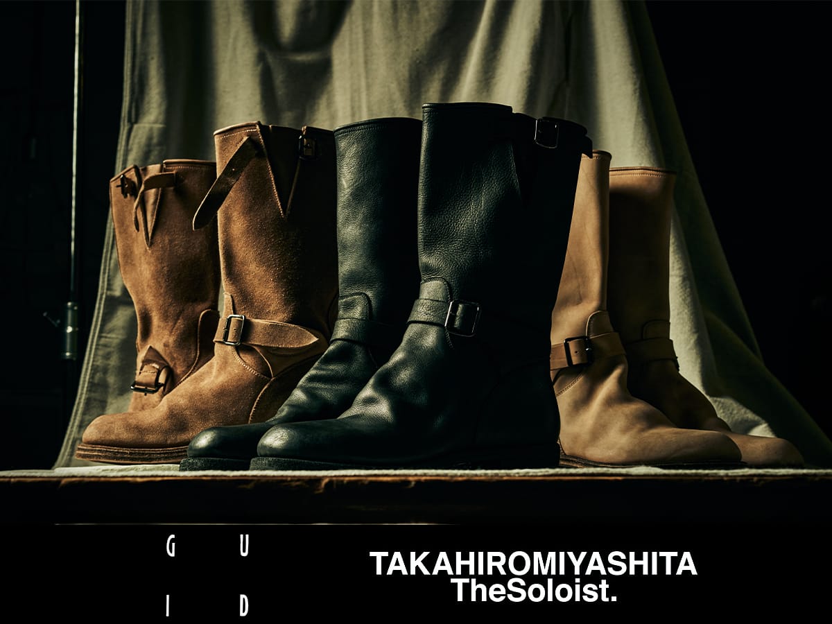 GUIDI x TAKAHIROMIYASHITATheSoloist. –  TAKAHIROMIYASHITATheSoloist.（タカヒロミヤシタザソロイスト.）