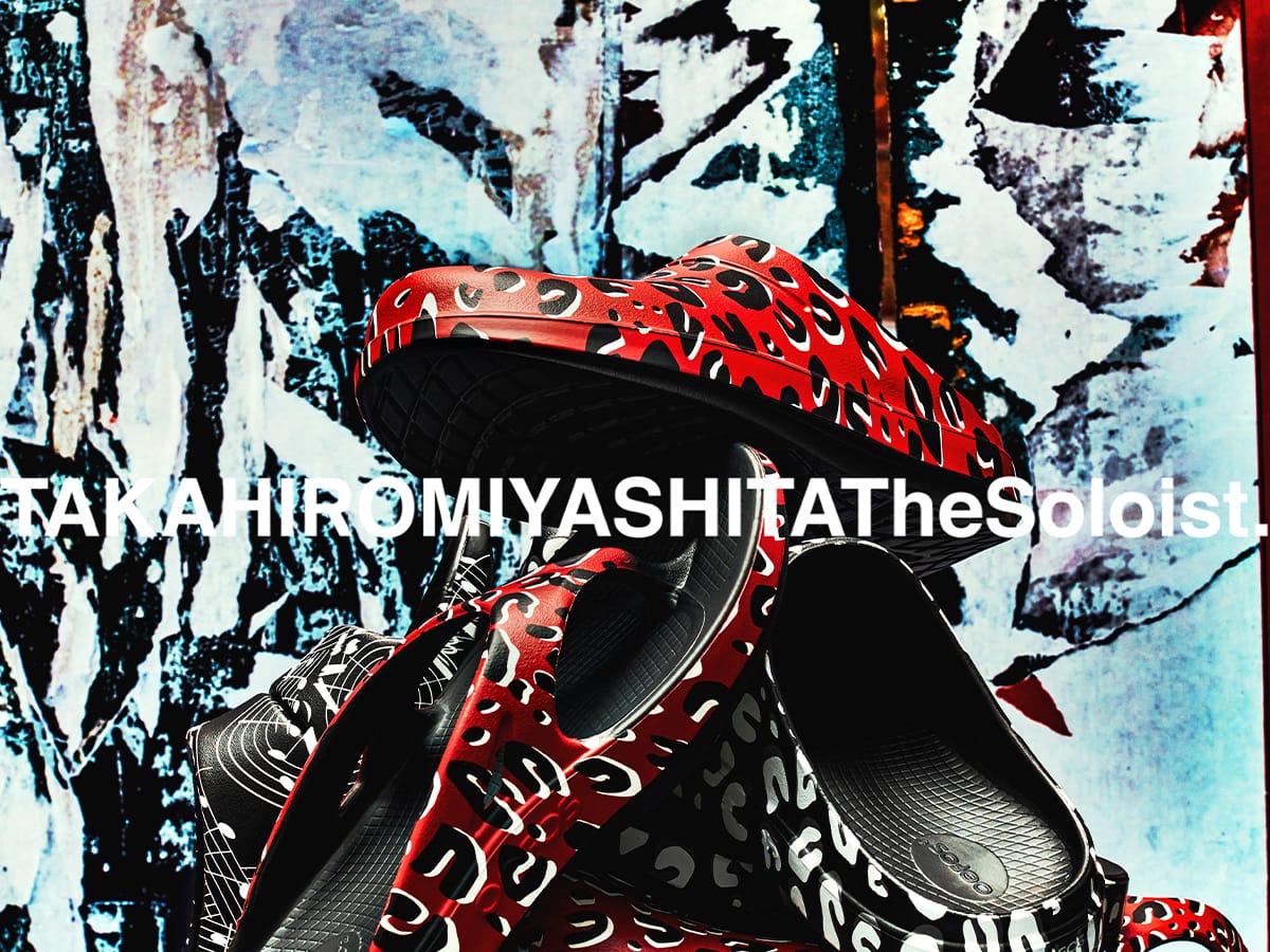 タカヒロミヤシタ ザ ソロイスト24SS×OOFOS The Soloist. 2024SS COLLECTION – TAKAHIROMIYASHITATheSoloist.（タカヒロ