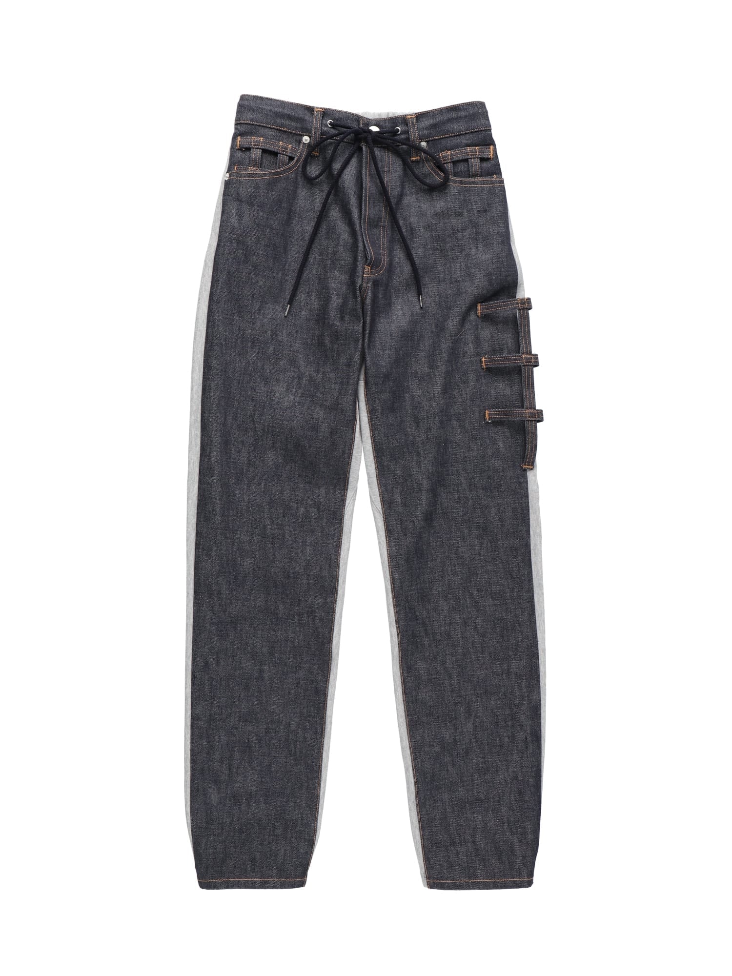 hiro.taka7072127✾ sp.0016AW22_indigoxgrey ジョガージーン