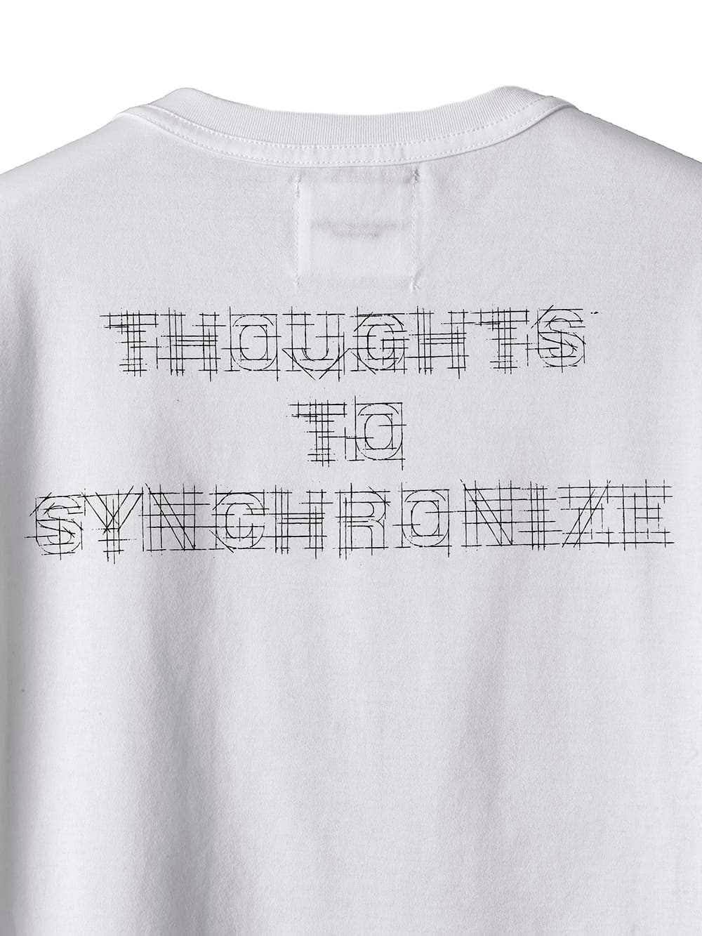 Thoughts to synchronize. (s/s pocket tee)