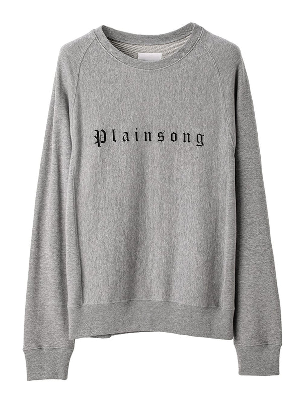 crew neck sweat shirt.(plainsong)