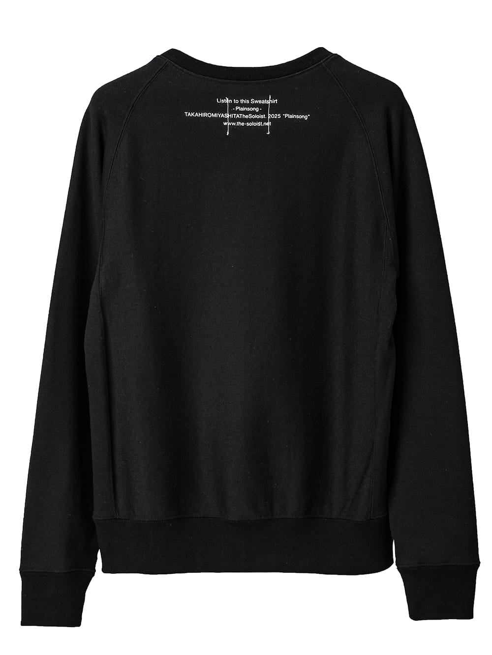 crew neck sweat shirt.(plainsong)