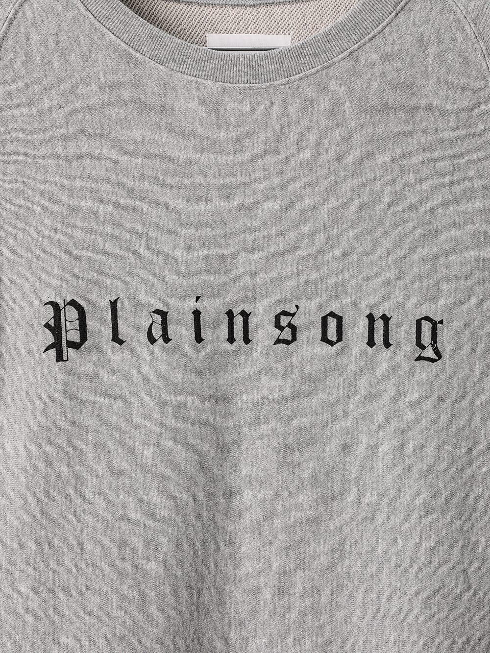 crew neck sweat shirt.(plainsong)