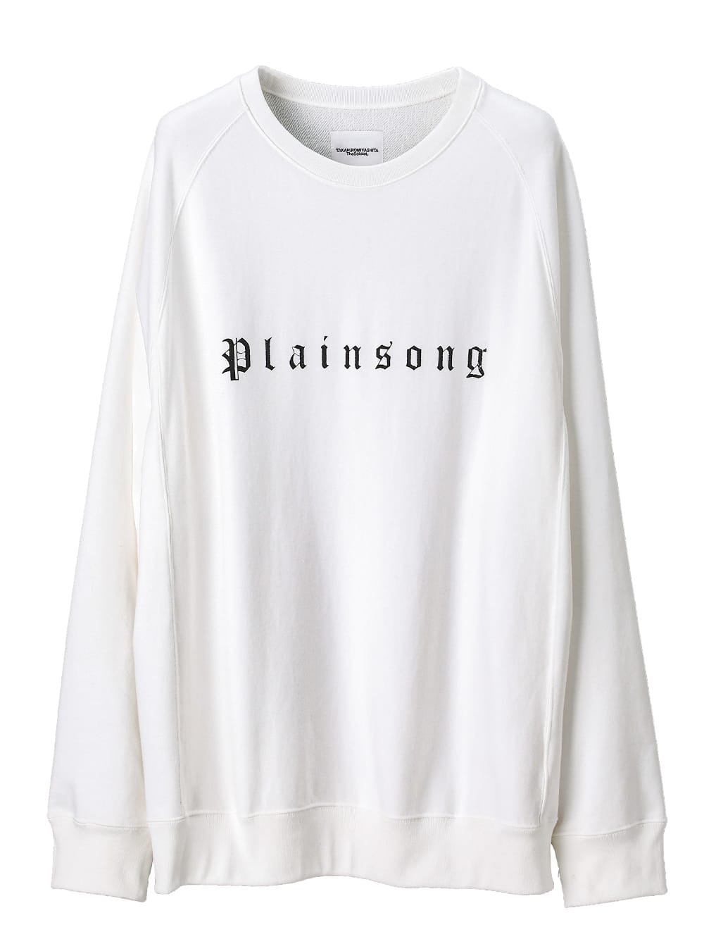 oversized crew neck sweat shirt.(plainsong)