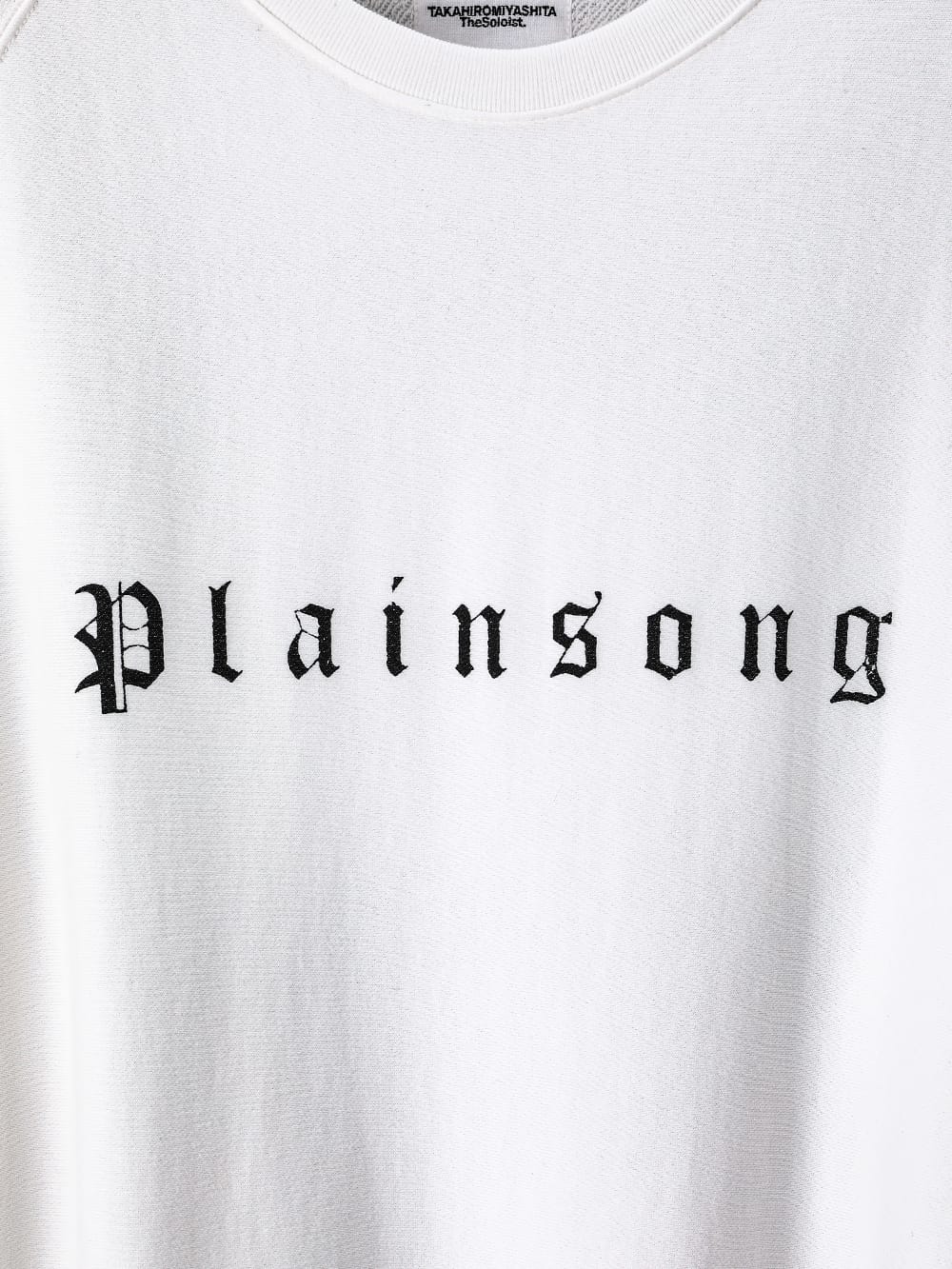 oversized crew neck sweat shirt.(plainsong)