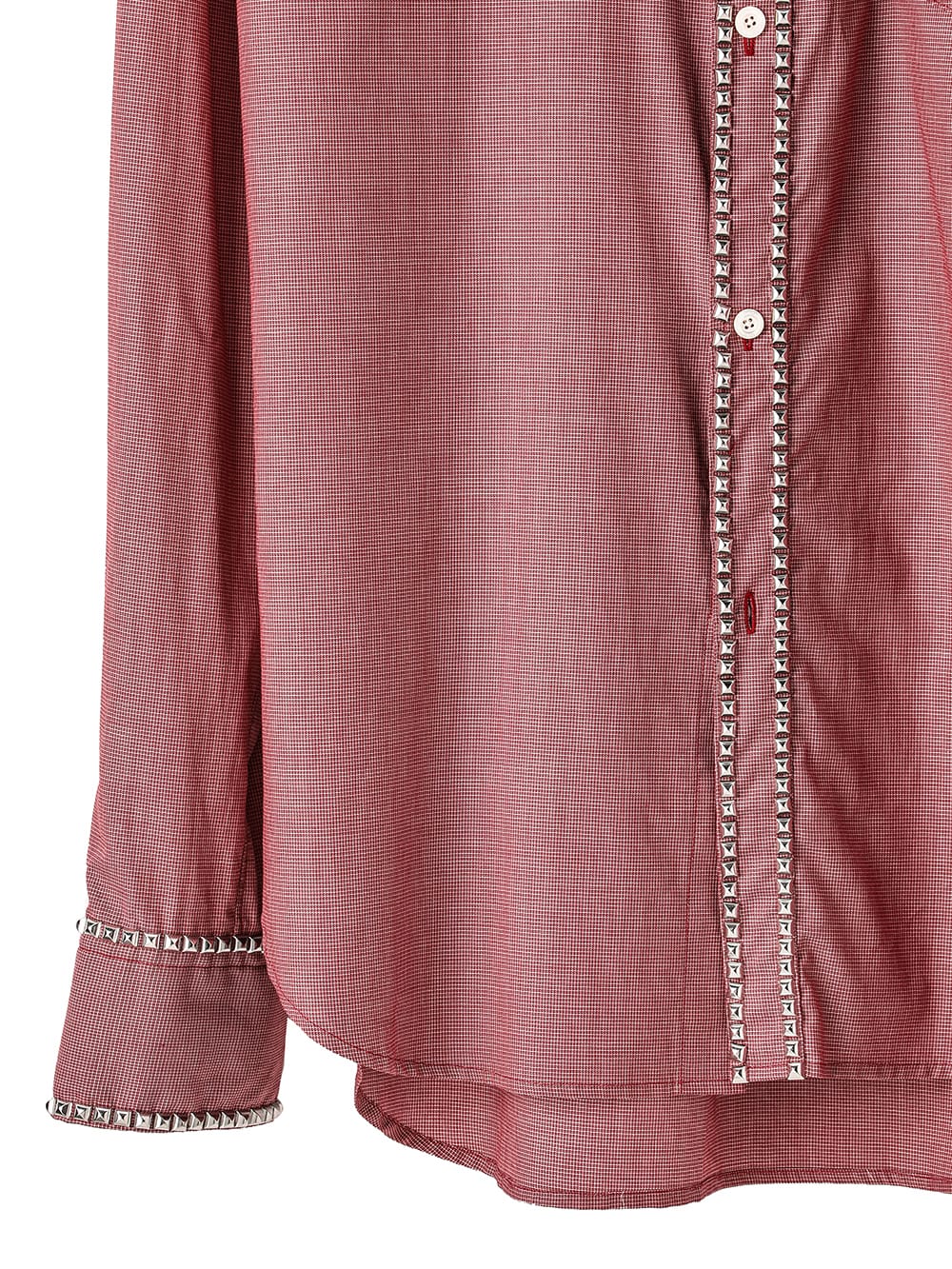 reglar collar twill shirt.(studs)