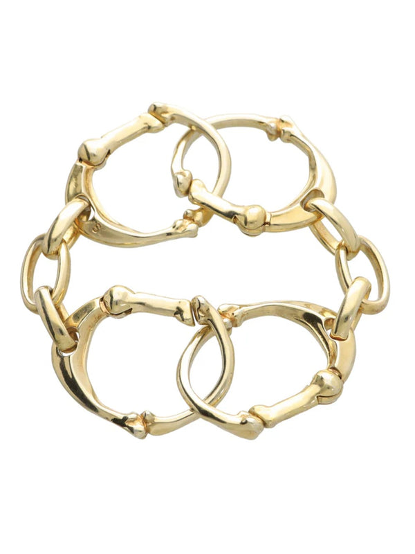 Bone Shaped Carabiner Bracelet L