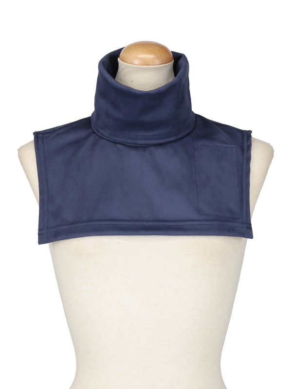 Turtleneck dickey (faux suede)