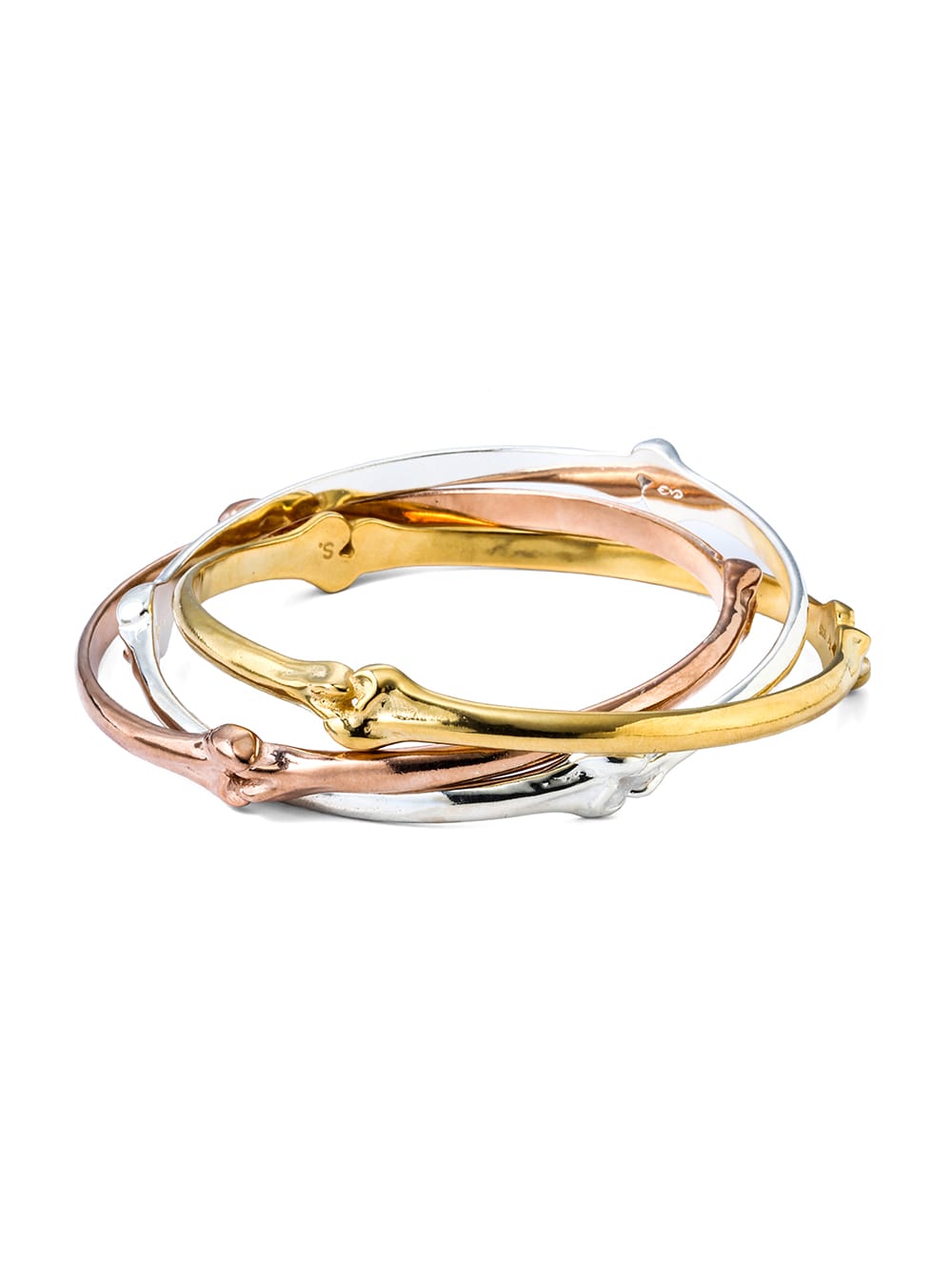 bone shaped trinity cuff (large size)