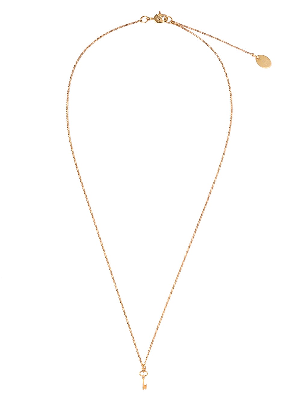 tiny key neck lace.