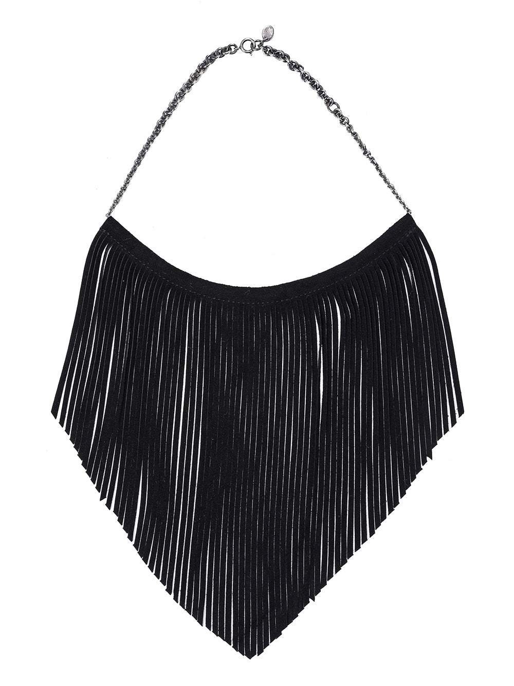 フリンジチョーカーネックレス(スエードレザー)