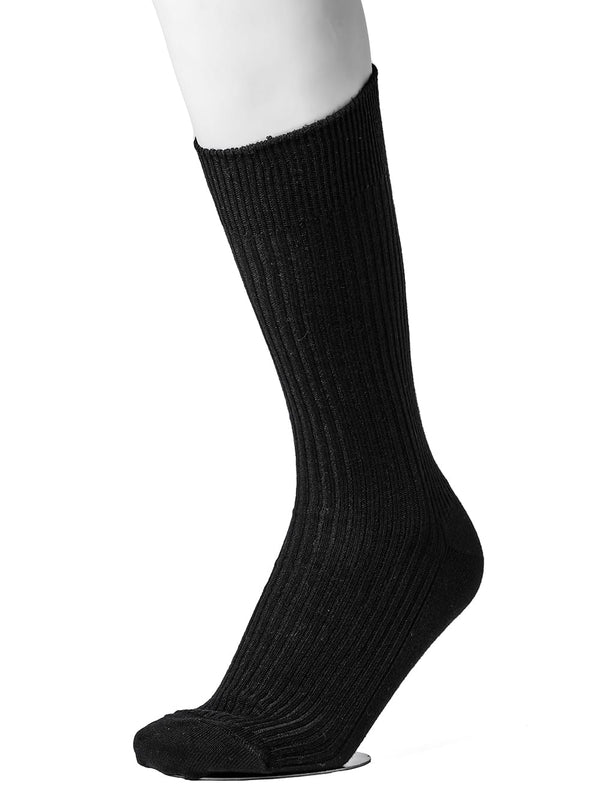 middleweight ribbed mid socks.