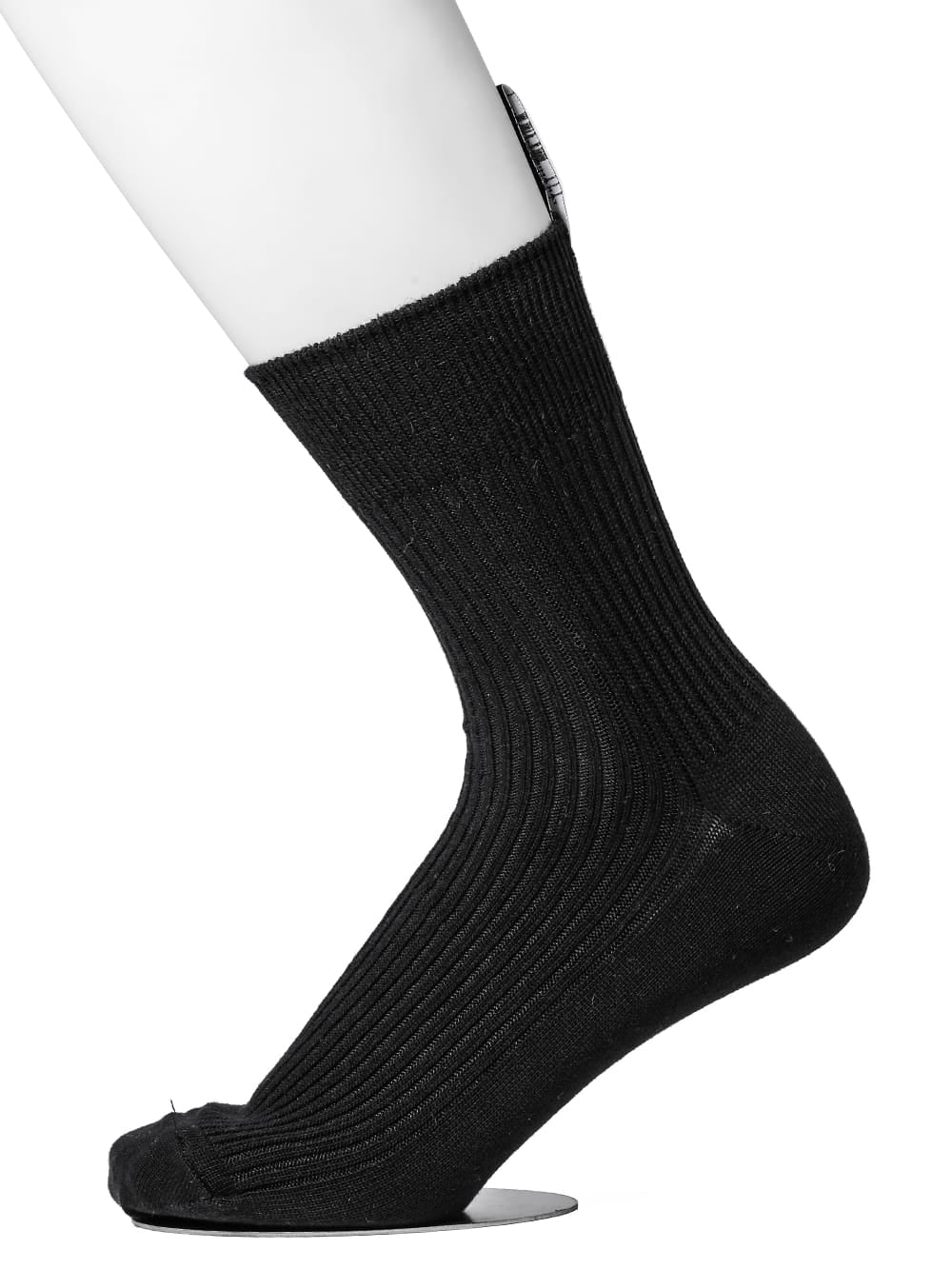 mid-weight ribbed low socks