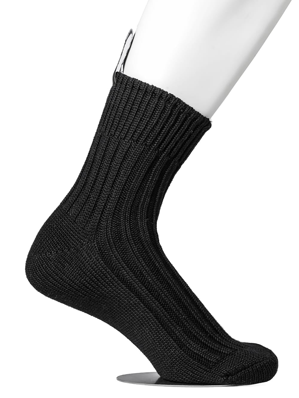 Heavyweight ribbed row socks