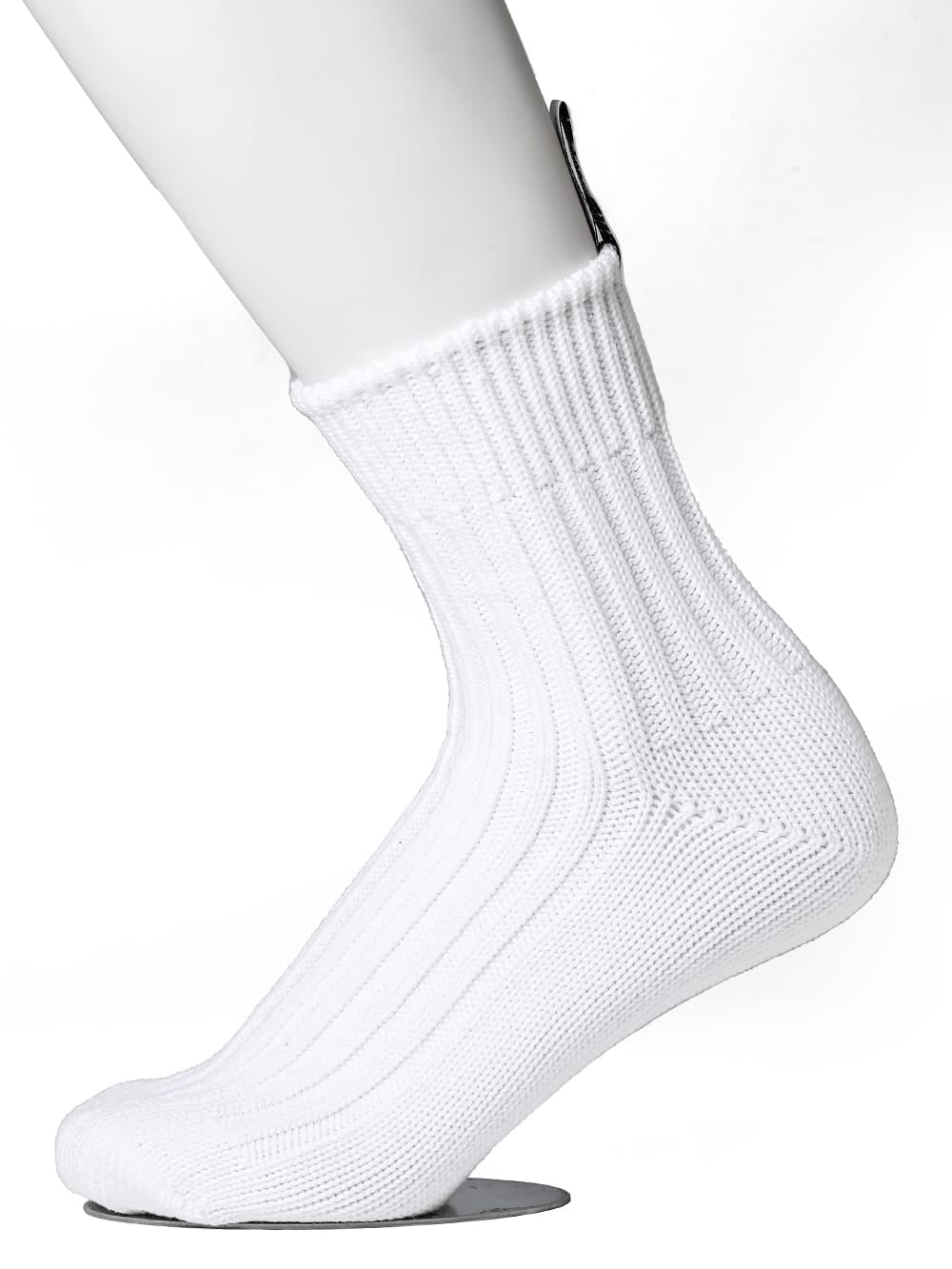 Heavyweight ribbed row socks