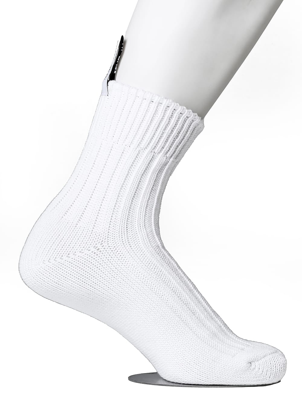 Heavyweight ribbed row socks