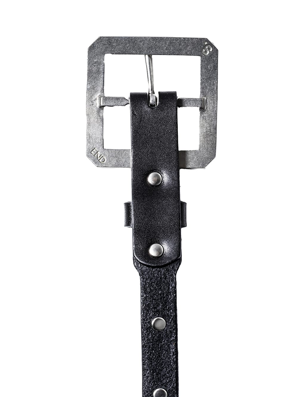sa.0017AW23-black single pin buckle belt.(40mm) THE TWO OF US 2023 ...