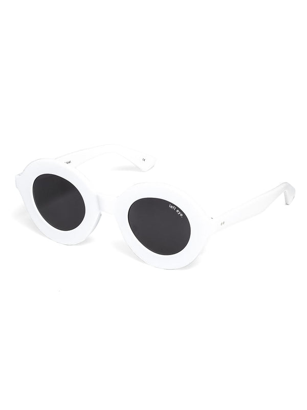 round shape sunglasses.
